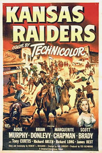 Cover of the movie Kansas Raiders