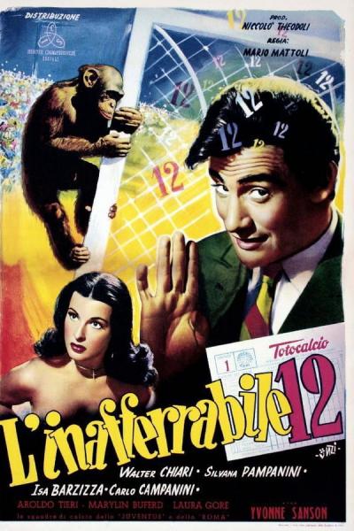 Cover of the movie L'inafferrabile 12
