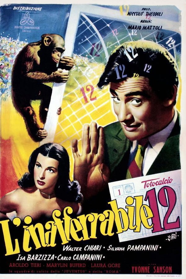 Cover of the movie L'inafferrabile 12