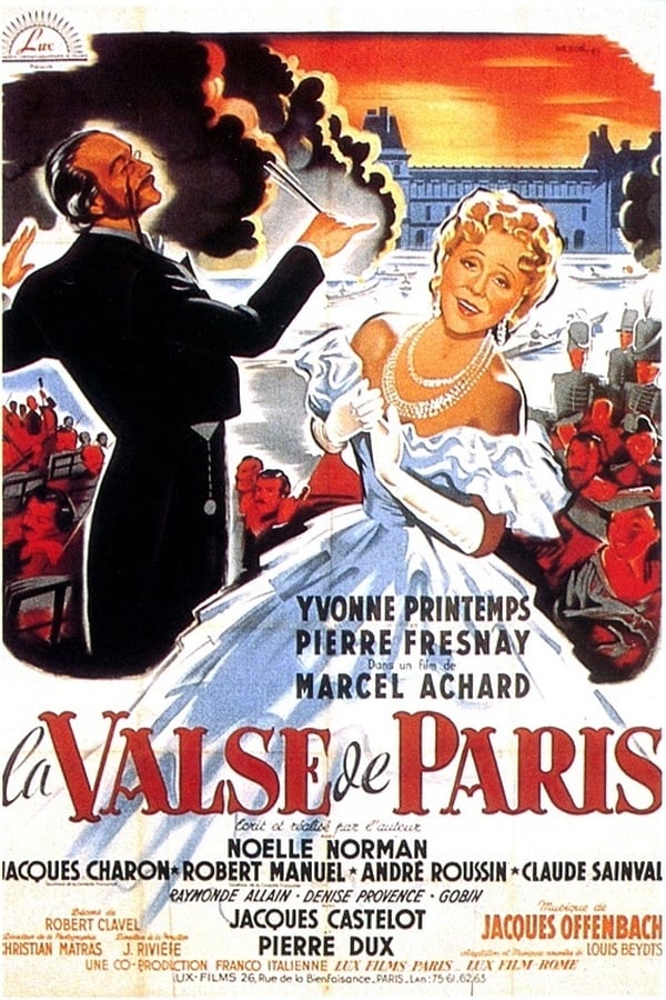 Cover of the movie La valse de Paris
