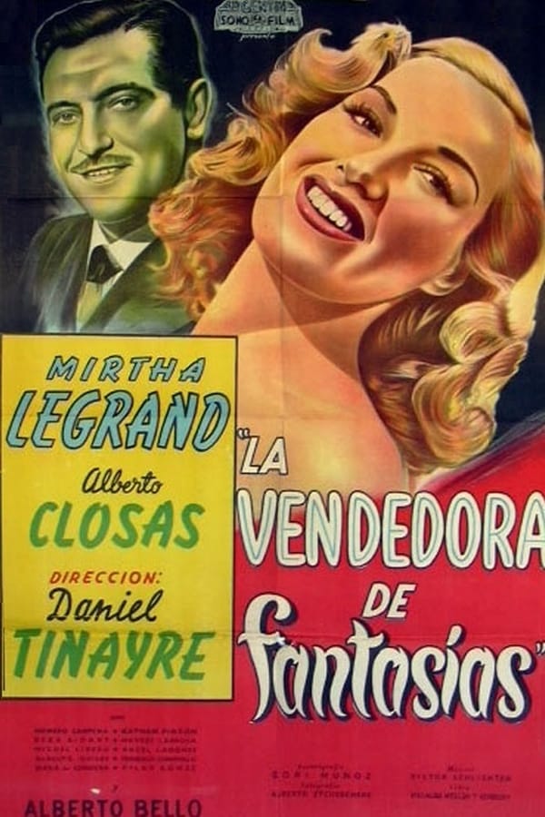 Cover of the movie La vendedora de fantasías