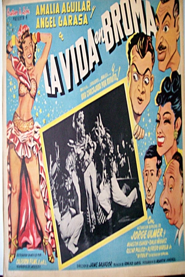 Cover of the movie La vida en broma