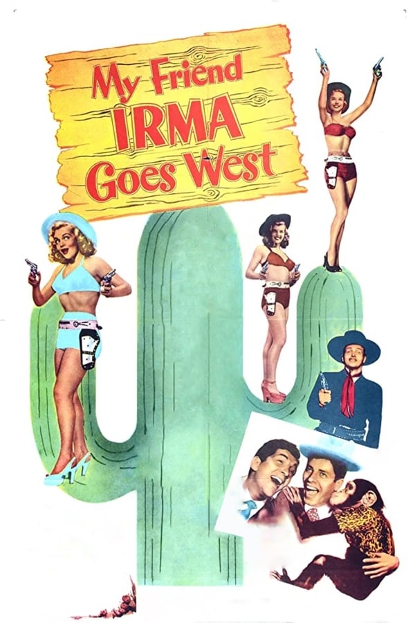 Cover of the movie My Friend Irma Goes West