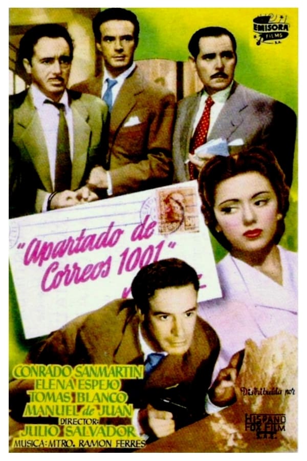 Cover of the movie Post Office Box 1001