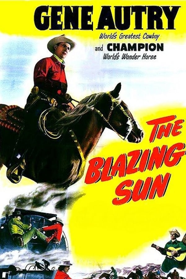Cover of the movie The Blazing Sun