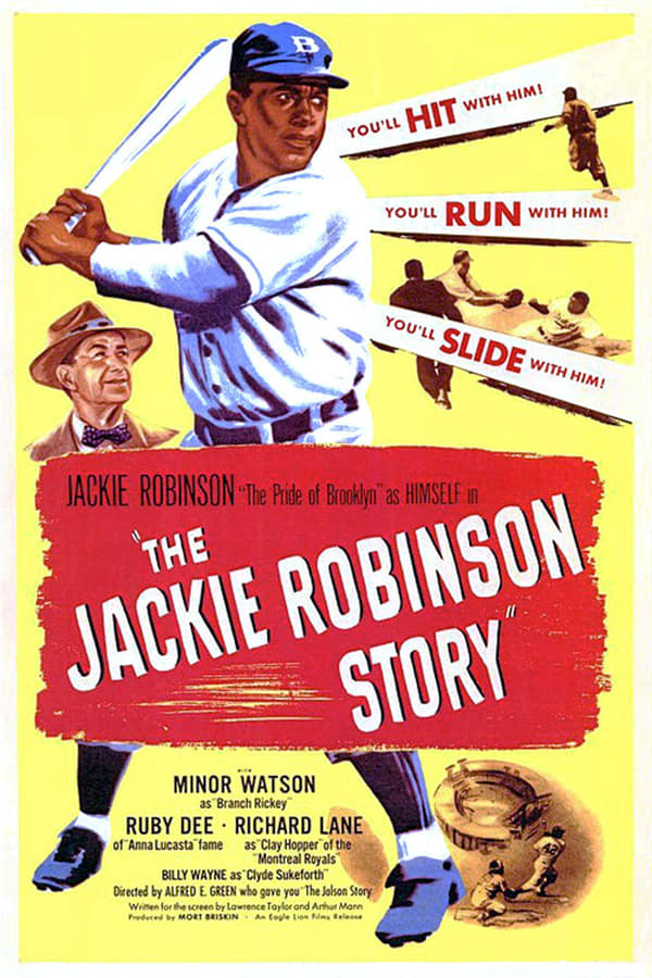Cover of the movie The Jackie Robinson Story