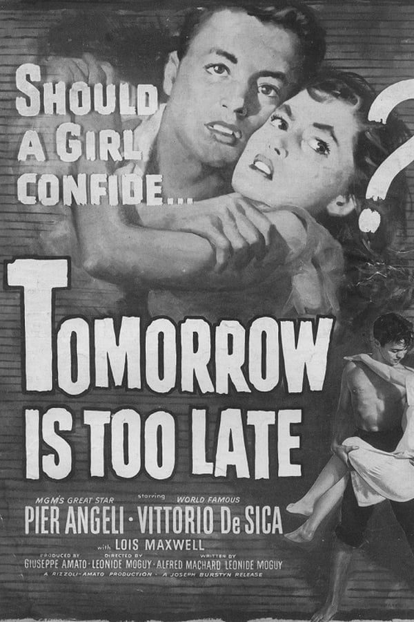 Cover of the movie Tomorrow Is Too Late