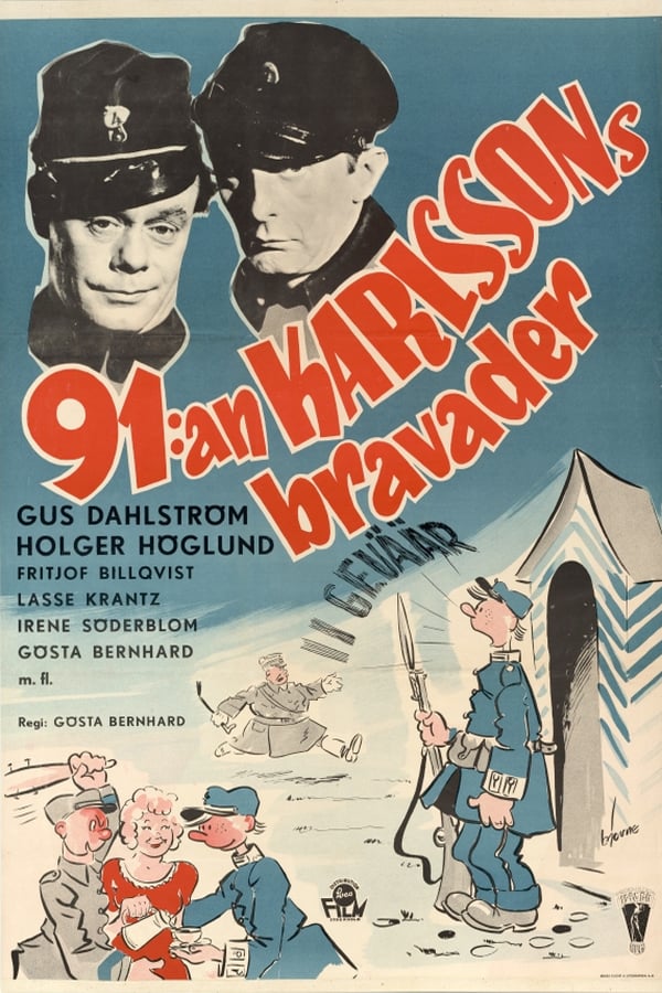Cover of the movie 91:an Karlssons bravader
