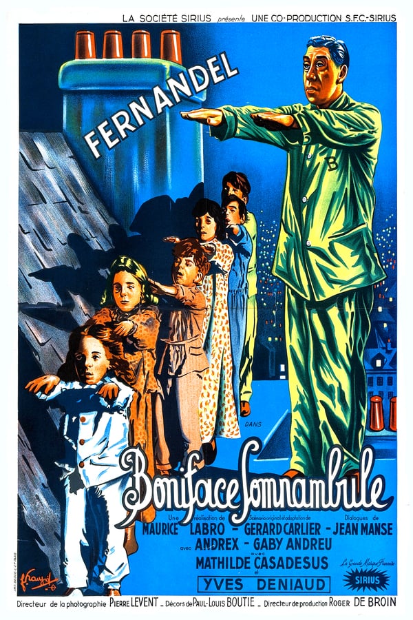 Cover of the movie Boniface somnambule