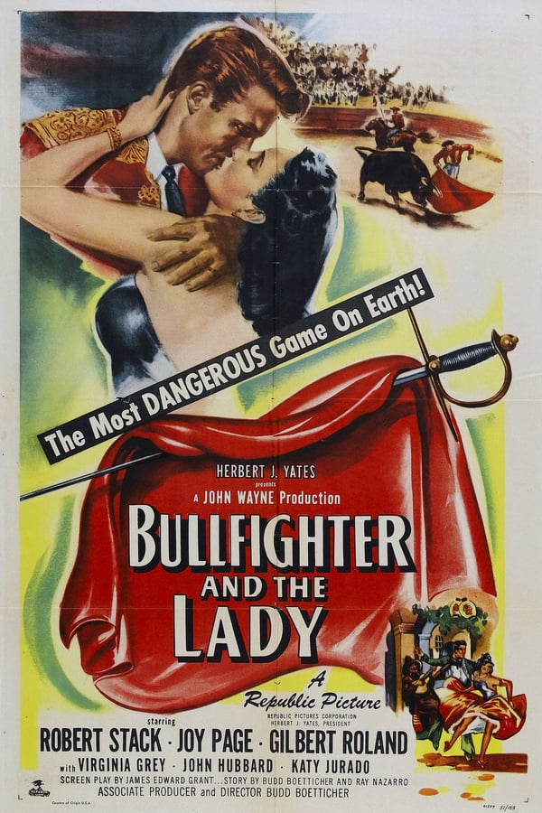 Cover of the movie Bullfighter and the Lady