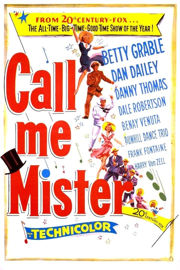 Cover of the movie Call Me Mister