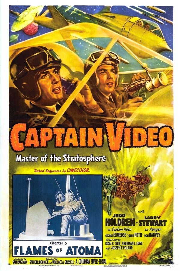 Cover of the movie Captain Video, Master of the Stratosphere