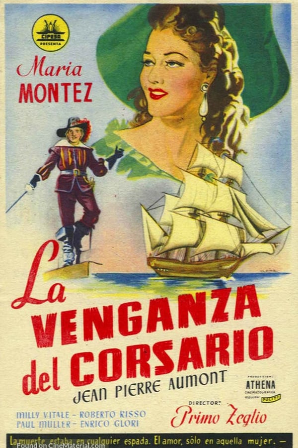 Cover of the movie La vendetta del corsaro