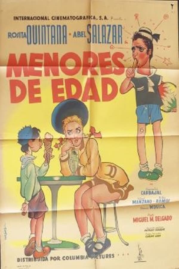 Cover of the movie Menores de edad