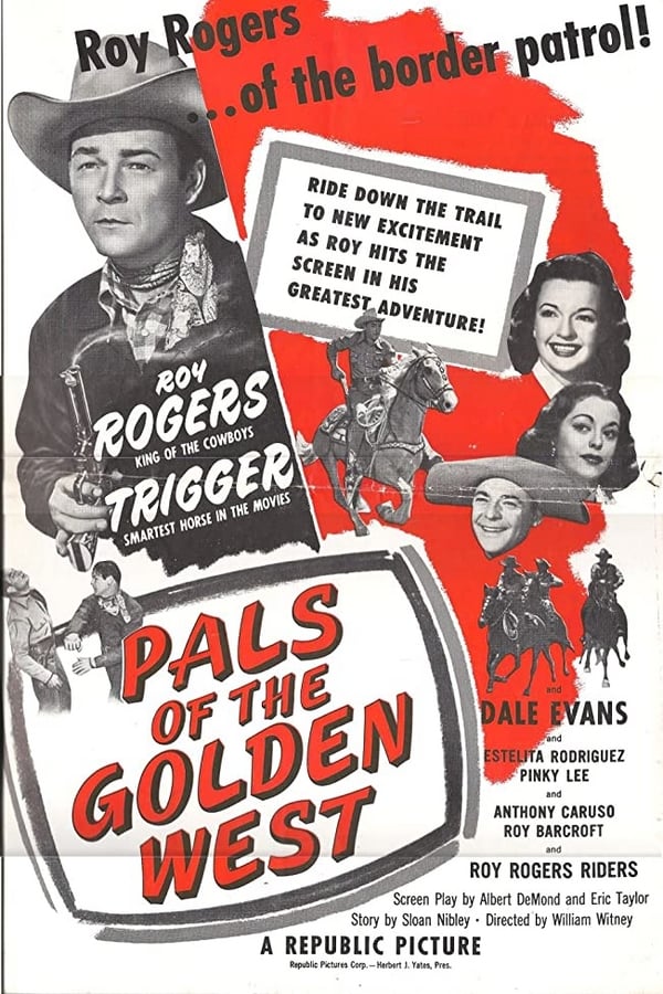 Cover of the movie Pals of the Golden West