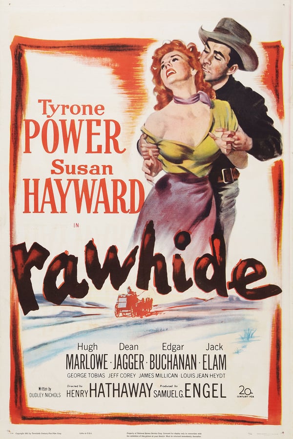 Cover of the movie Rawhide