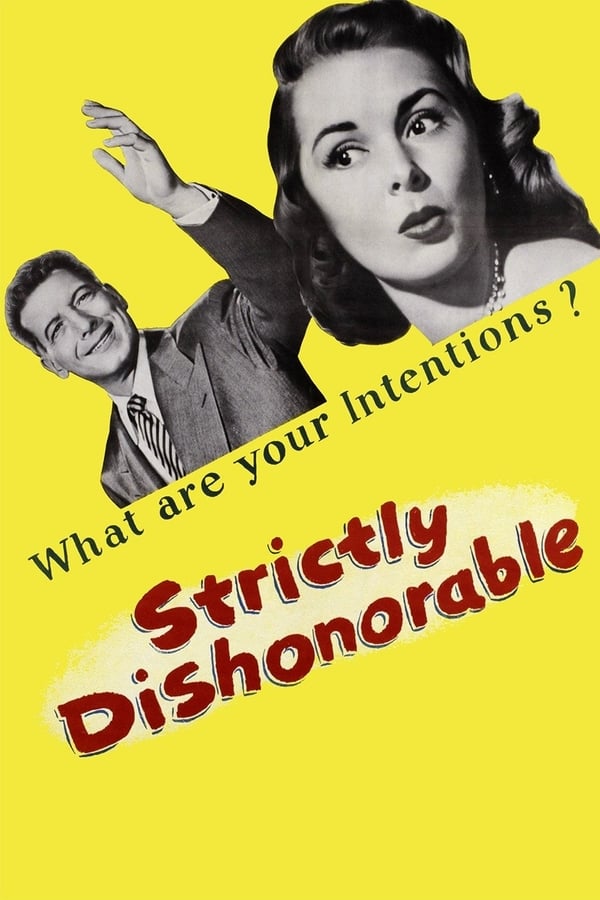 Cover of the movie Strictly Dishonorable