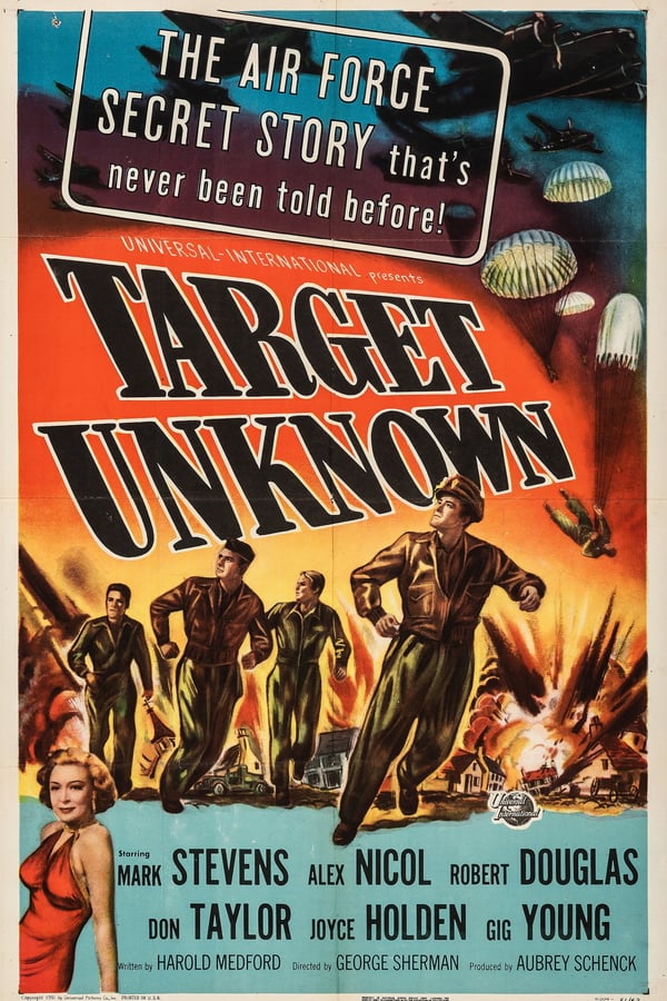 Cover of the movie Target Unknown