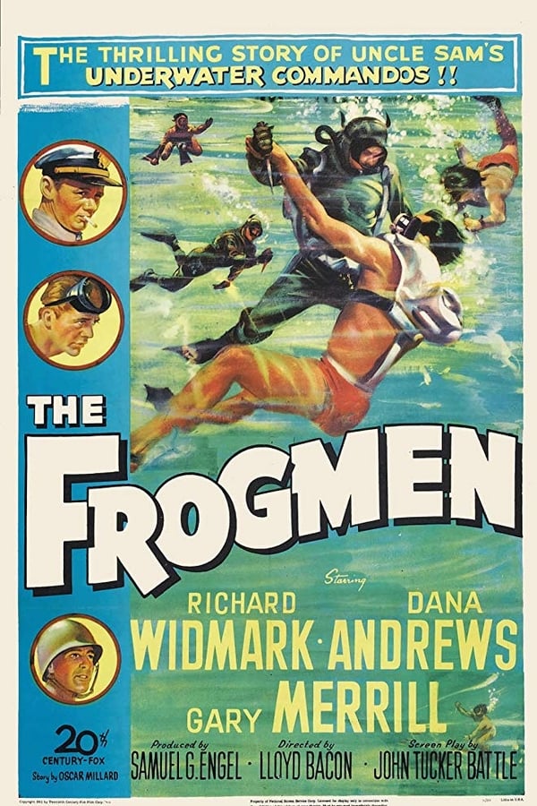 Cover of the movie The Frogmen
