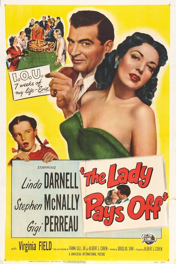 Cover of the movie The Lady Pays Off