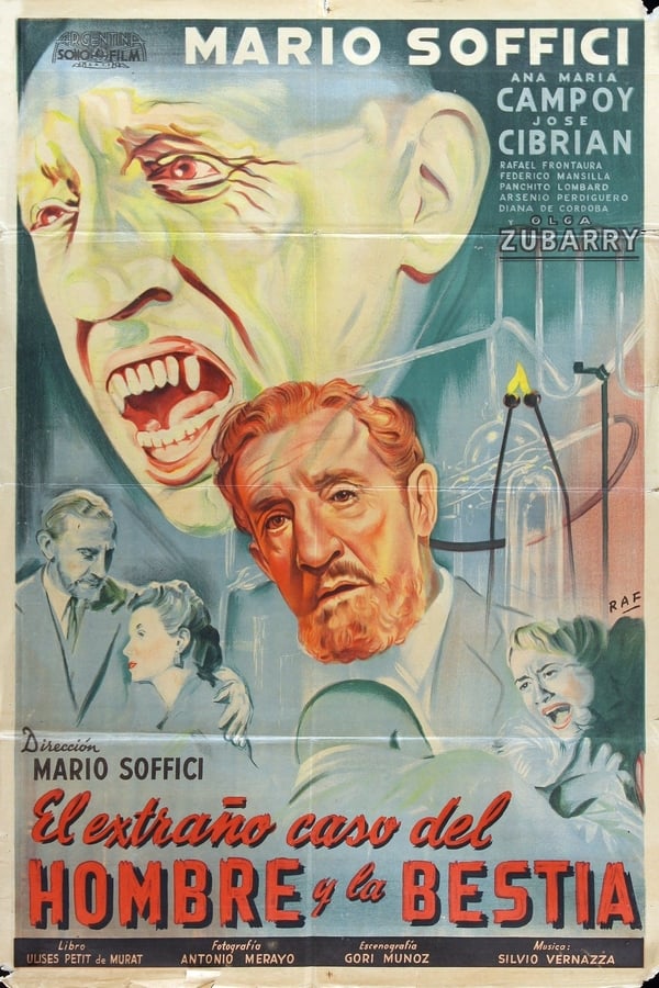 Cover of the movie The Strange Case of the Man and the Beast
