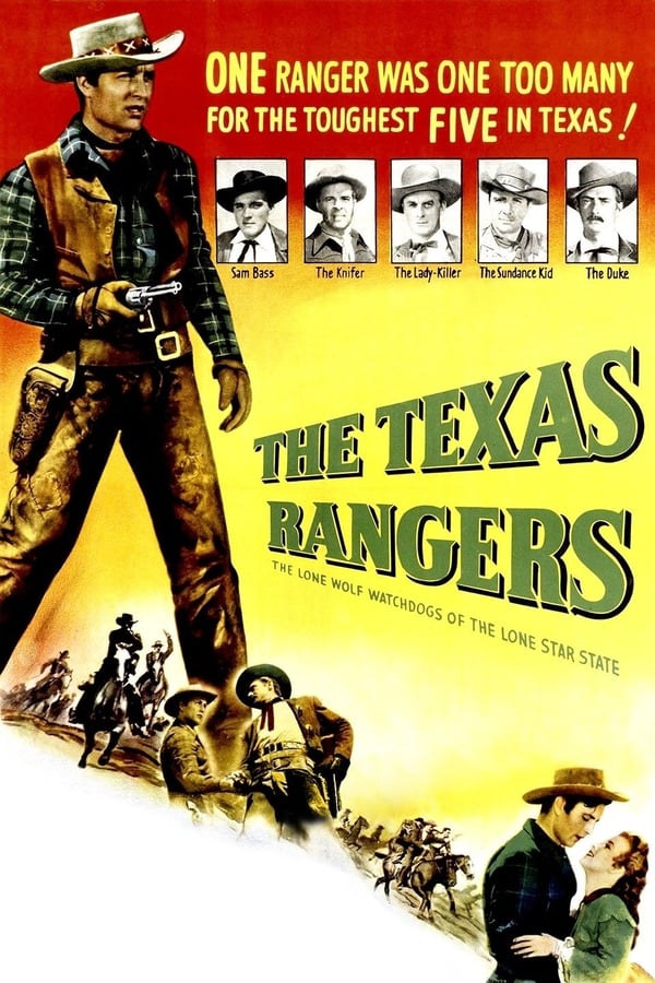 Cover of the movie The Texas Rangers