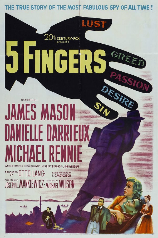 Cover of the movie 5 Fingers