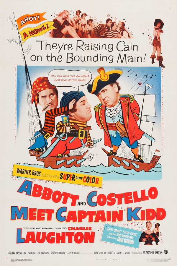 Cover of the movie Abbott and Costello Meet Captain Kidd