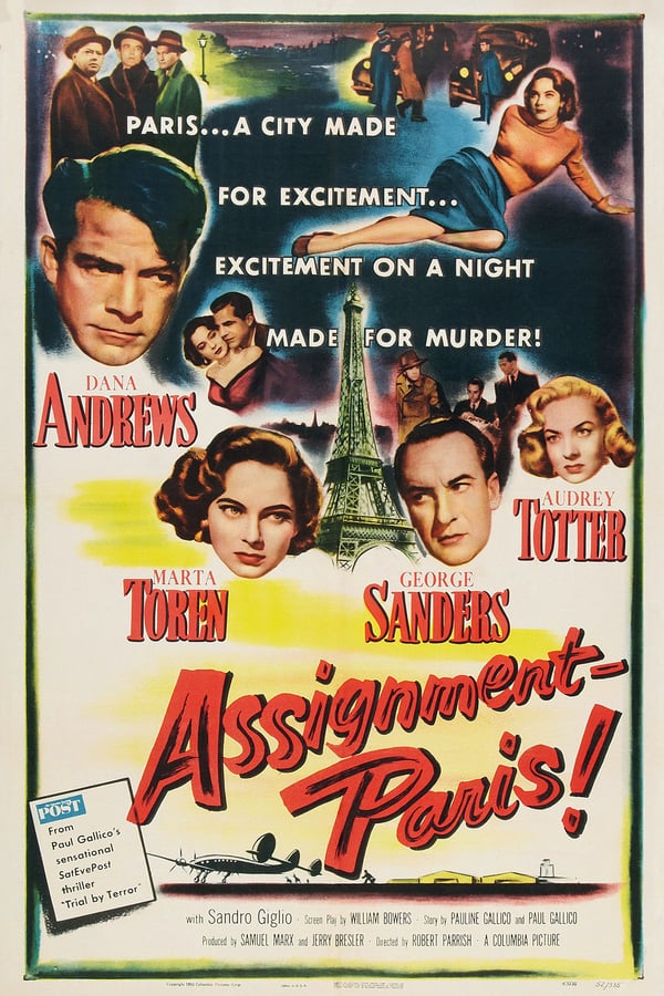 Cover of the movie Assignment: Paris