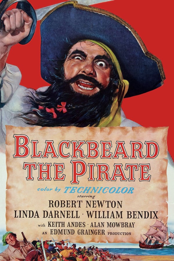 Cover of the movie Blackbeard, the Pirate