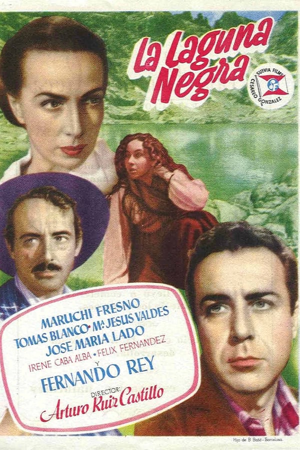 Cover of the movie La laguna negra