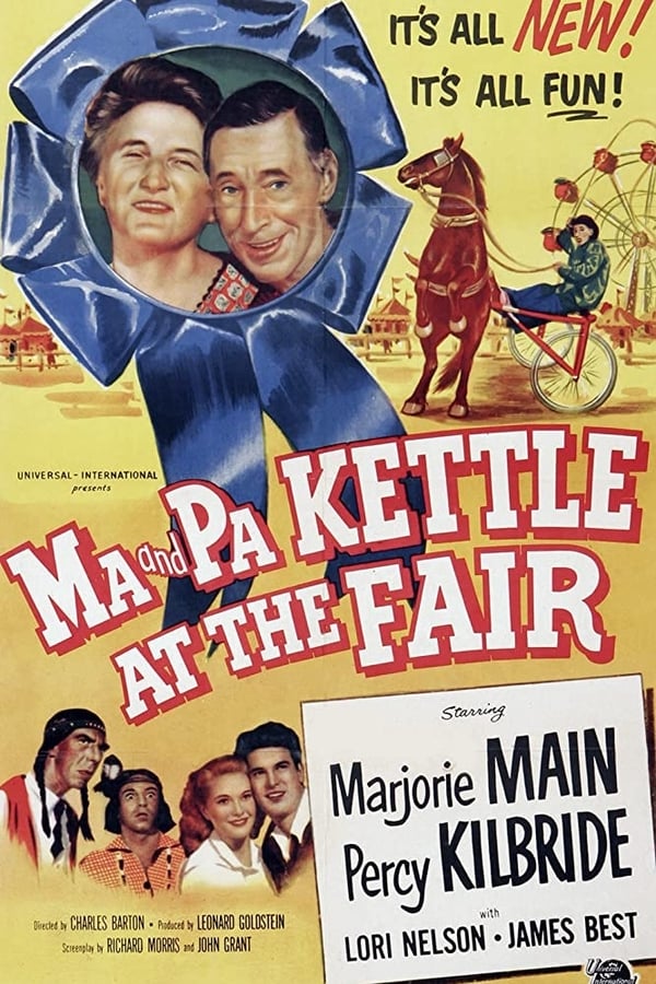 Cover of the movie Ma and Pa Kettle at the Fair