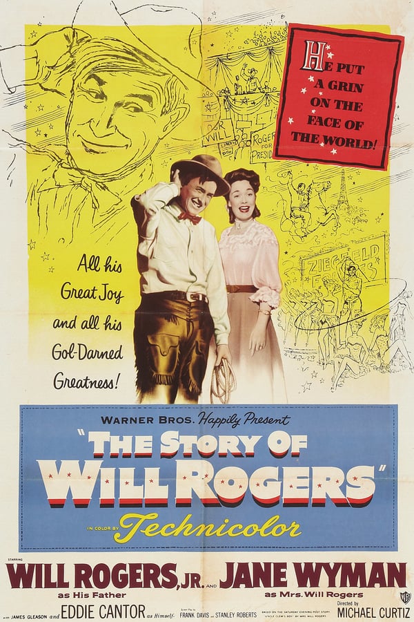 Cover of the movie The Story of Will Rogers