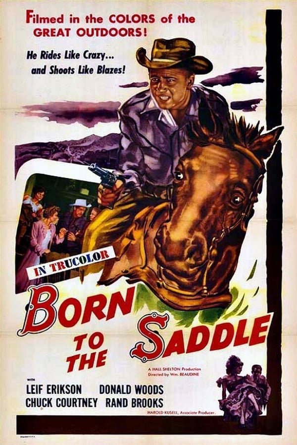 Cover of the movie Born to the Saddle