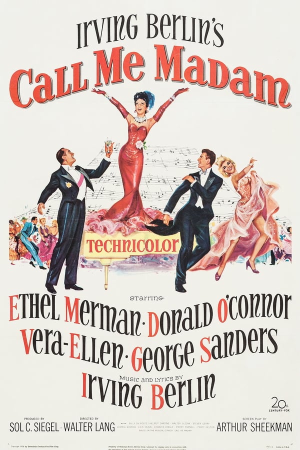 Cover of the movie Call Me Madam
