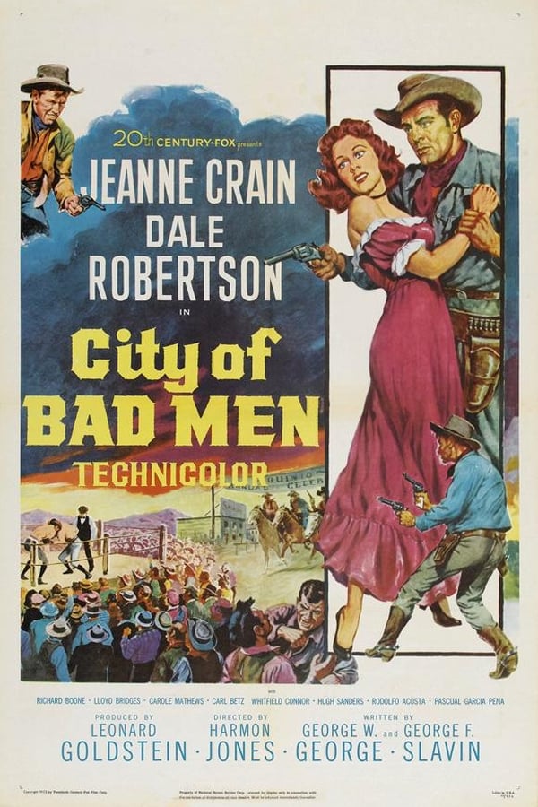 Cover of the movie City of Bad Men