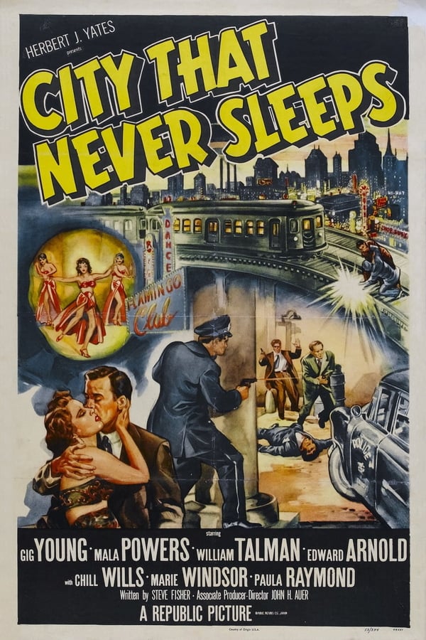 Cover of the movie City That Never Sleeps