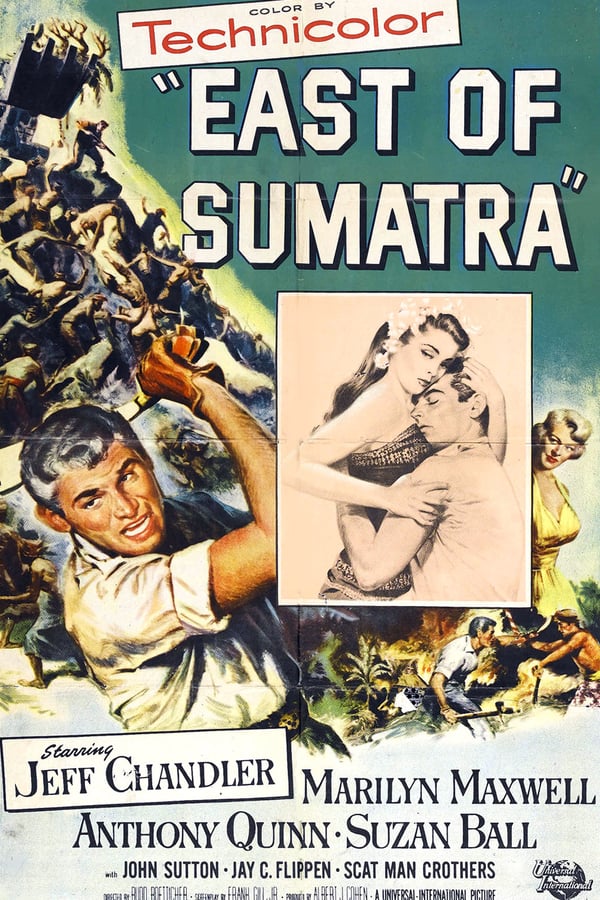 Cover of the movie East of Sumatra
