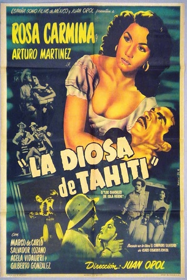 Cover of the movie La diosa de Tahití