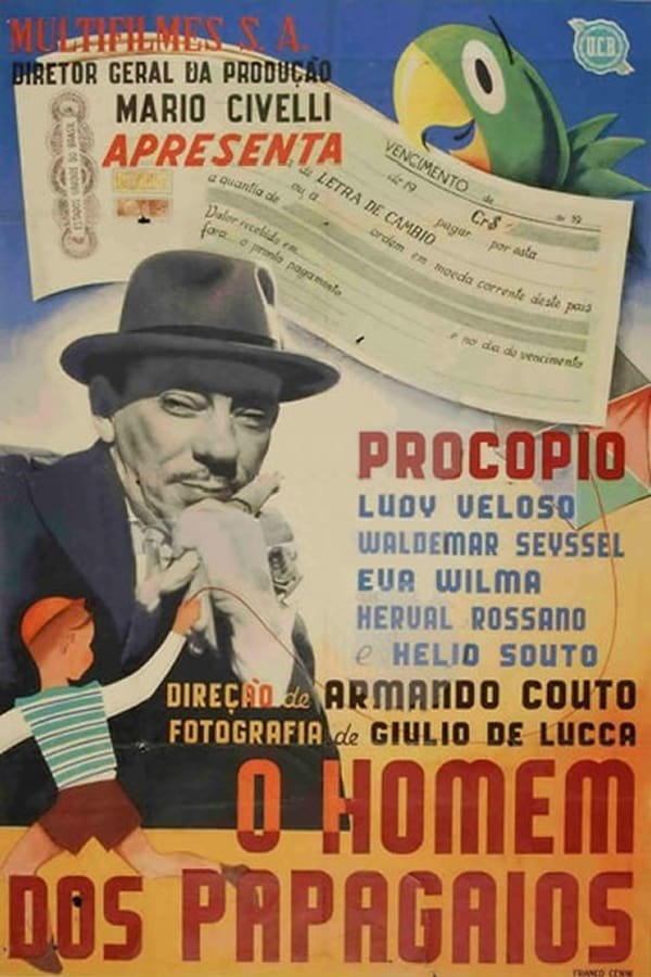 Cover of the movie O Homem dos Papagaios