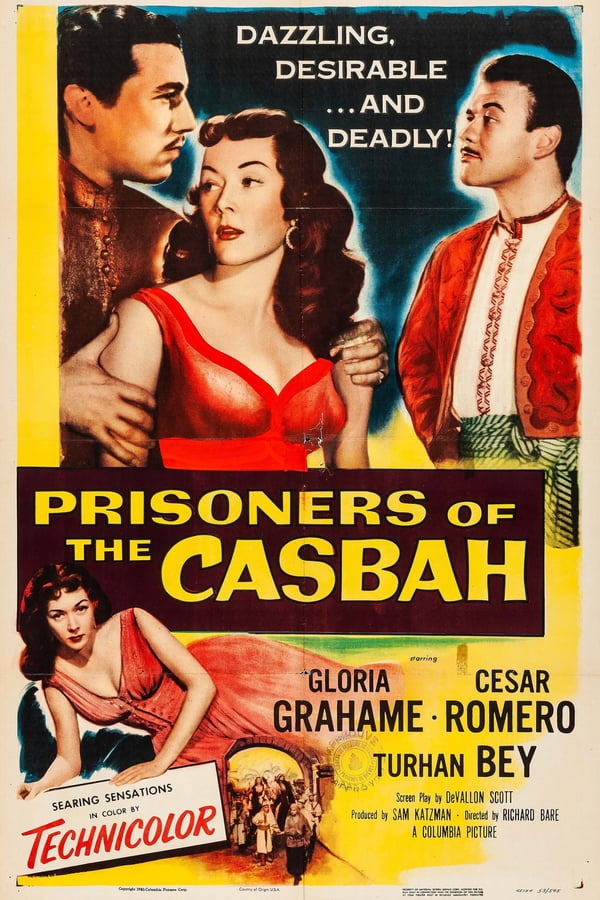 Cover of the movie Prisoners of the Casbah