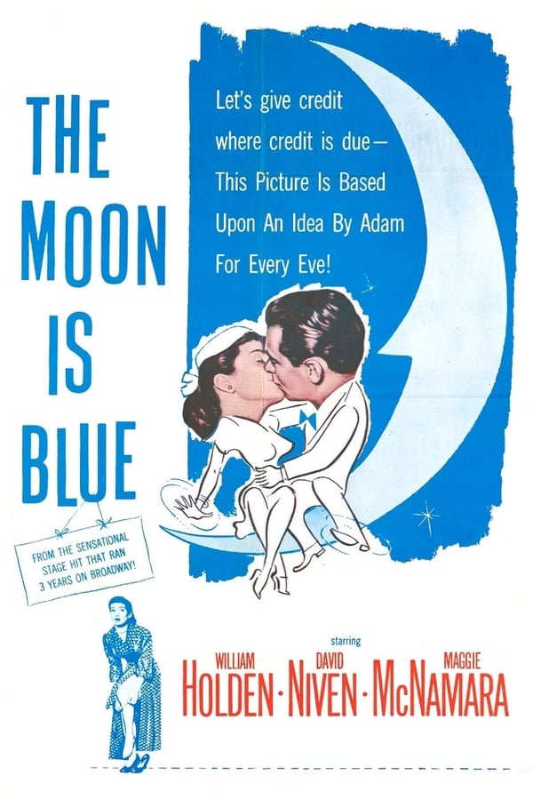 Cover of the movie The Moon Is Blue
