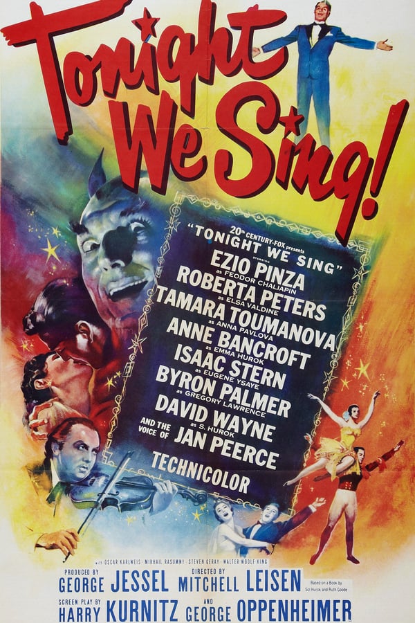 Cover of the movie Tonight We Sing