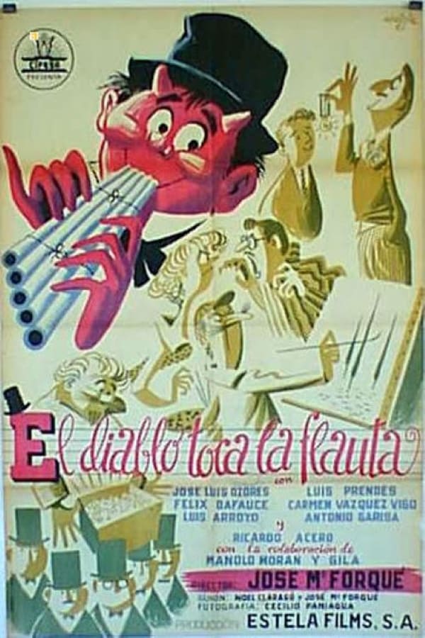 Cover of the movie El diablo toca la flauta