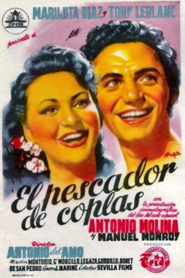 Cover of the movie El pescador de coplas