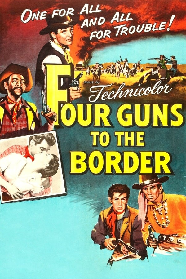 Cover of the movie Four Guns to the Border