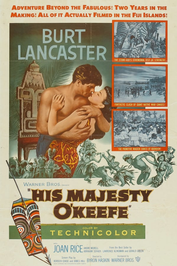 Cover of the movie His Majesty O'Keefe