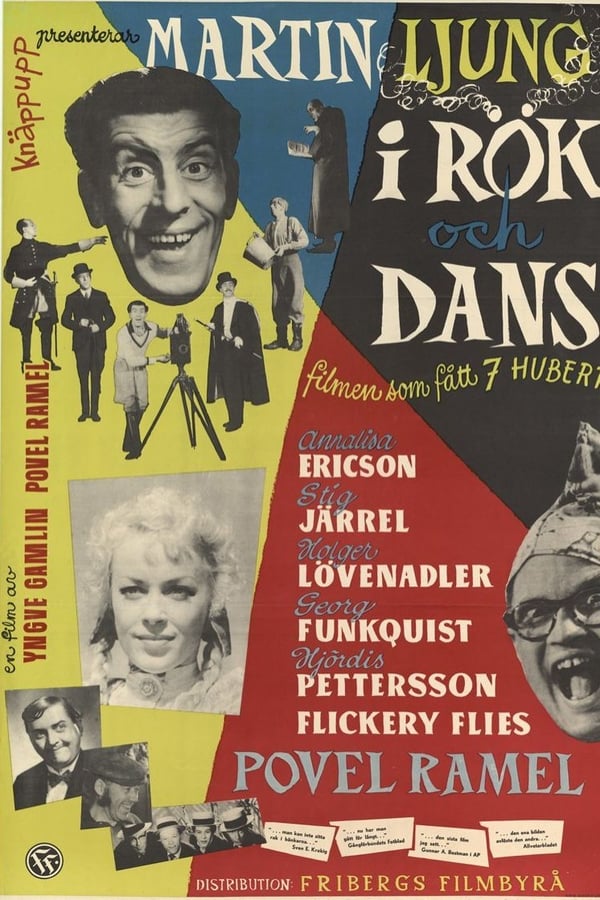 Cover of the movie I rök och dans