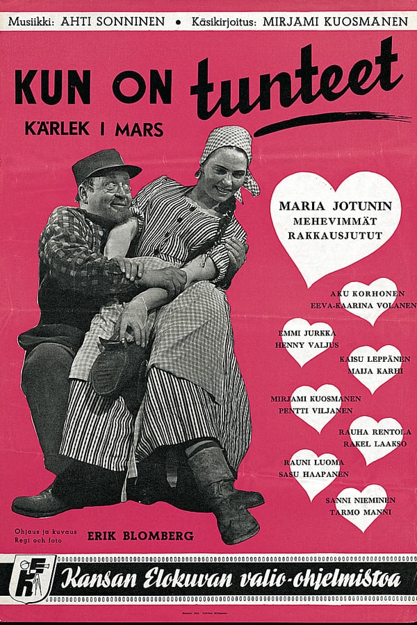 Cover of the movie Kun on tunteet