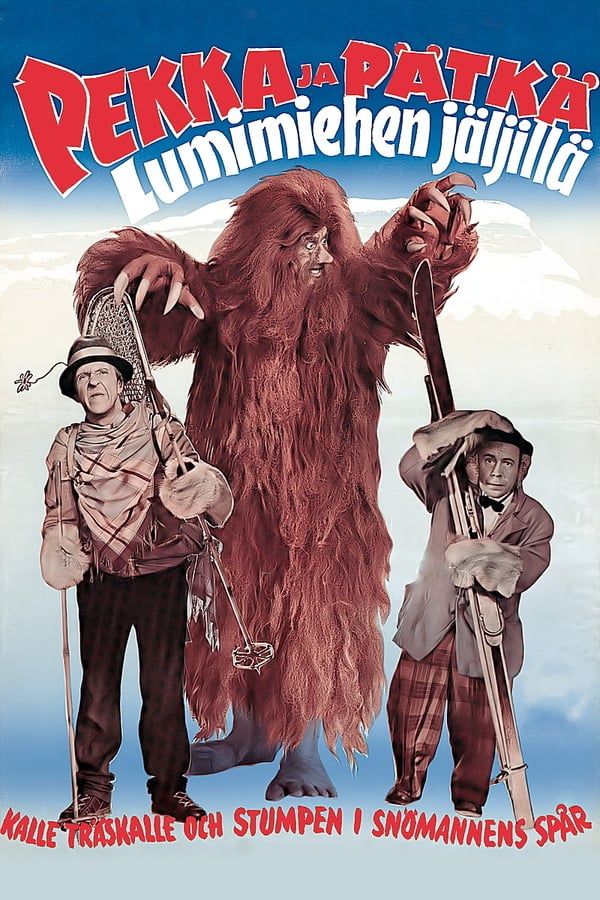 Cover of the movie Pekka ja Pätkä lumimiehen jäljillä